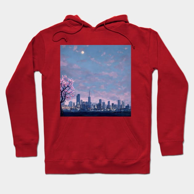 Spring in the City Hoodie by The Brushstrokes Boutique